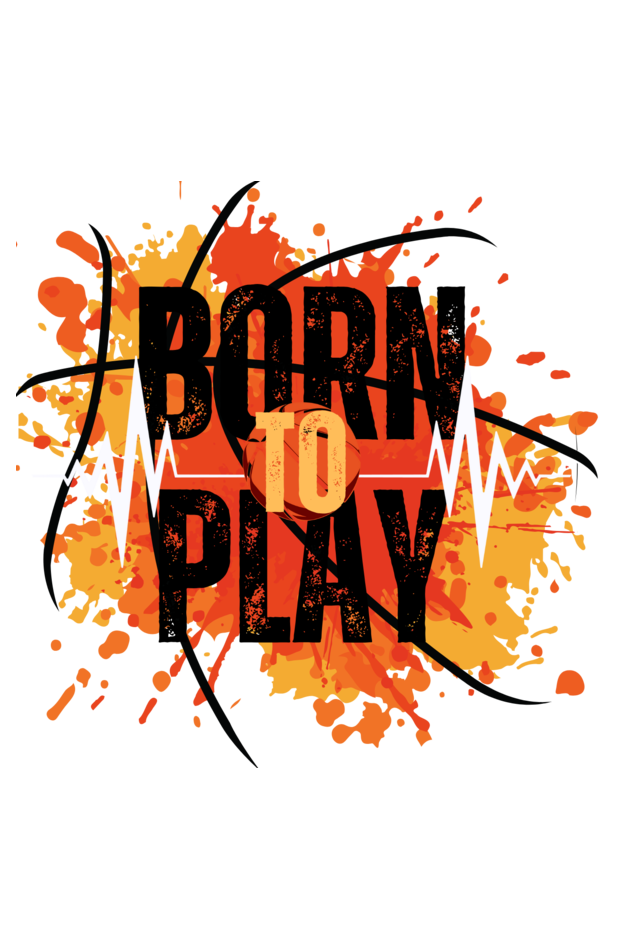 BORN TO PLAY MENS T-SHIRT