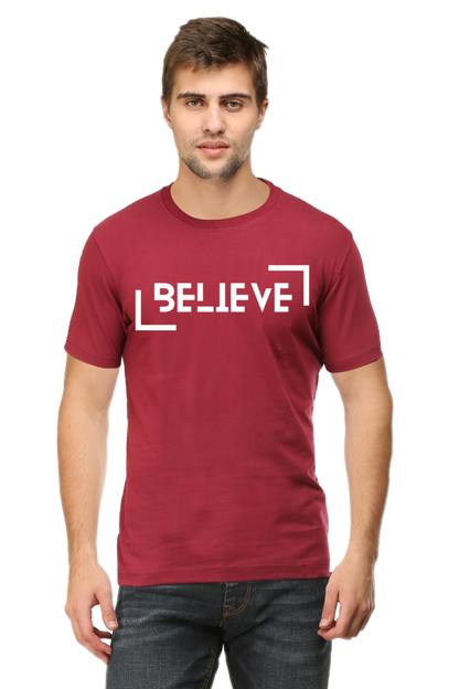 BELIEVE MENS T-SHIRT