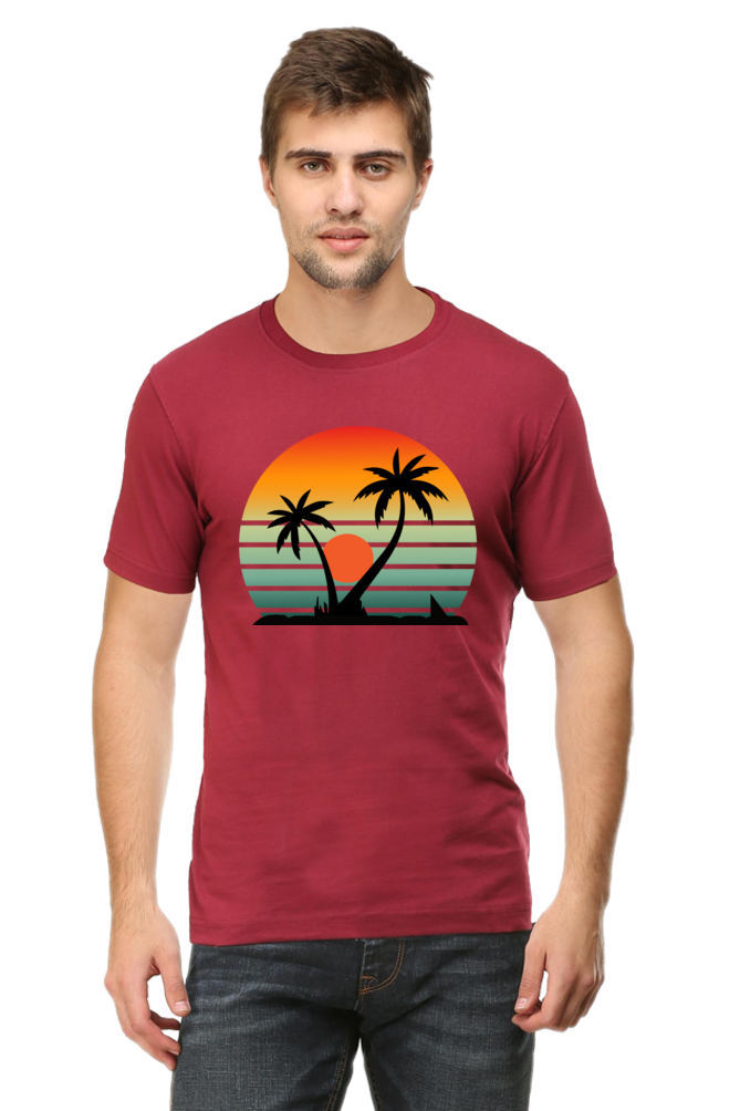 BEACH MENS T-SHIRT