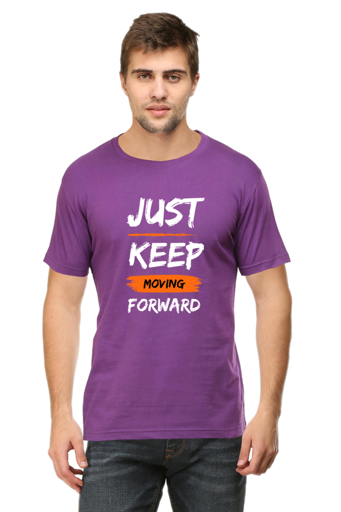 JUST KEEP MOVING MENS T-SHIRT