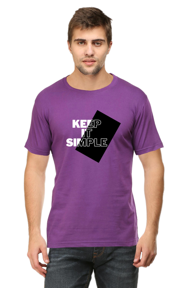 KEEP IT SIMPLE MENS T-SHIRT