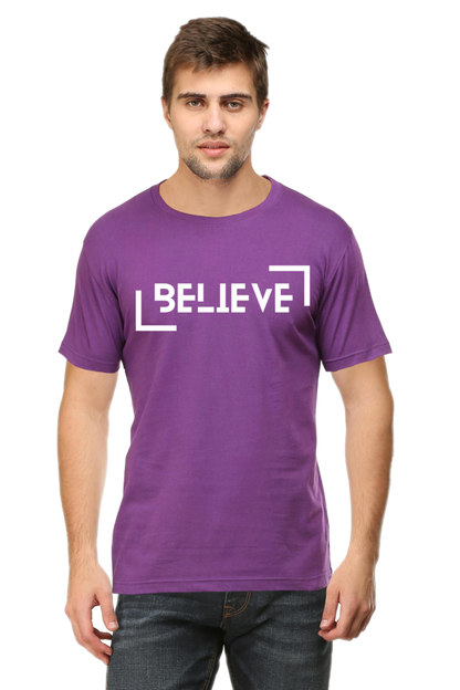 BELIEVE MENS T-SHIRT