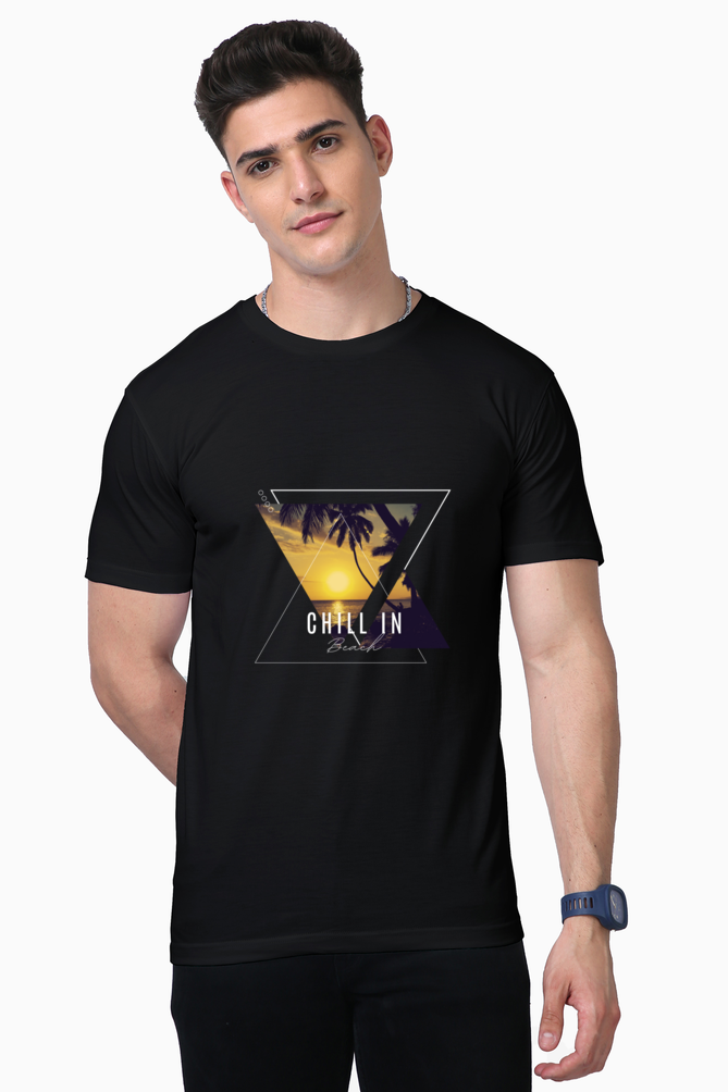 CHILL IN BEACH MEN'S T-SHIRT