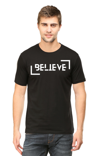 BELIEVE MENS T-SHIRT