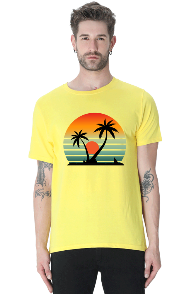 BEACH MENS T-SHIRT