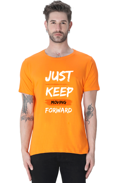 JUST KEEP MOVING MENS T-SHIRT