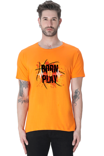 BORN TO PLAY MENS T-SHIRT