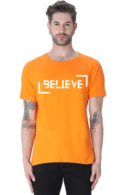 BELIEVE MENS T-SHIRT