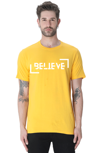 BELIEVE MENS T-SHIRT