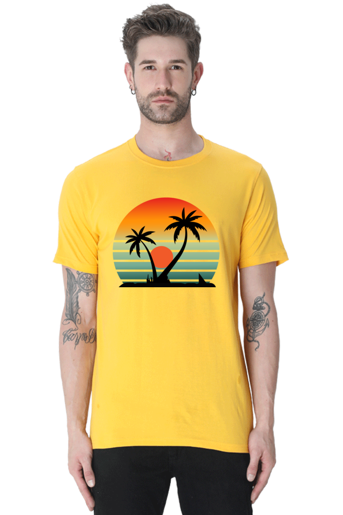 BEACH MENS T-SHIRT