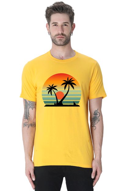 BEACH MENS T-SHIRT