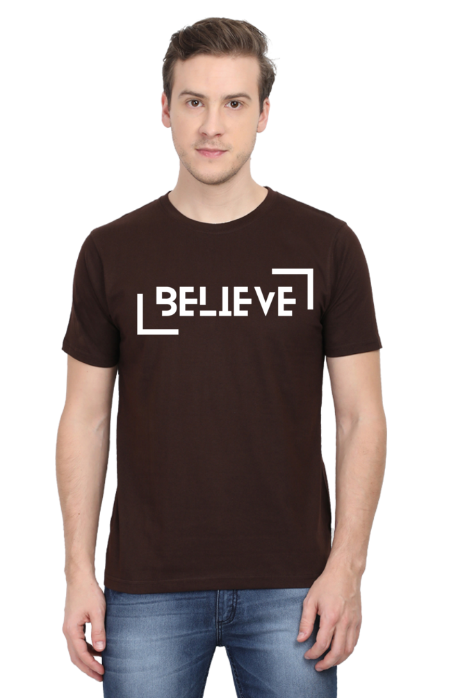 BELIEVE MENS T-SHIRT