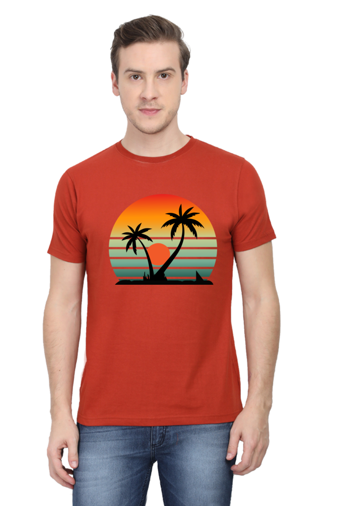 BEACH MENS T-SHIRT