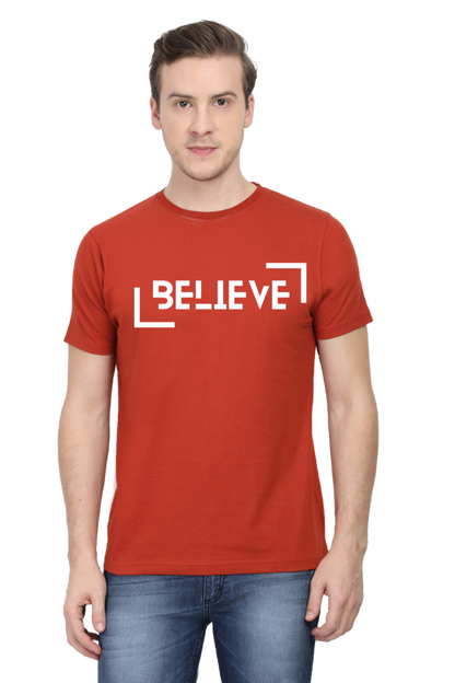 BELIEVE MENS T-SHIRT