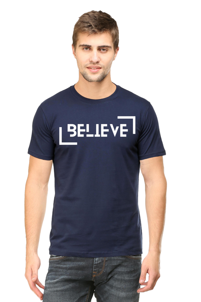 BELIEVE MENS T-SHIRT