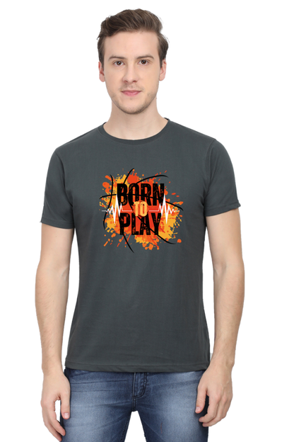 BORN TO PLAY MENS T-SHIRT