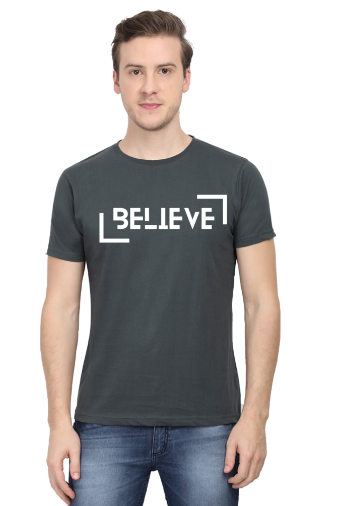 BELIEVE MENS T-SHIRT