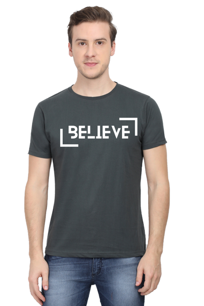 BELIEVE MENS T-SHIRT