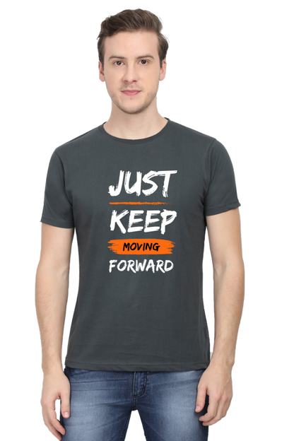 JUST KEEP MOVING MENS T-SHIRT