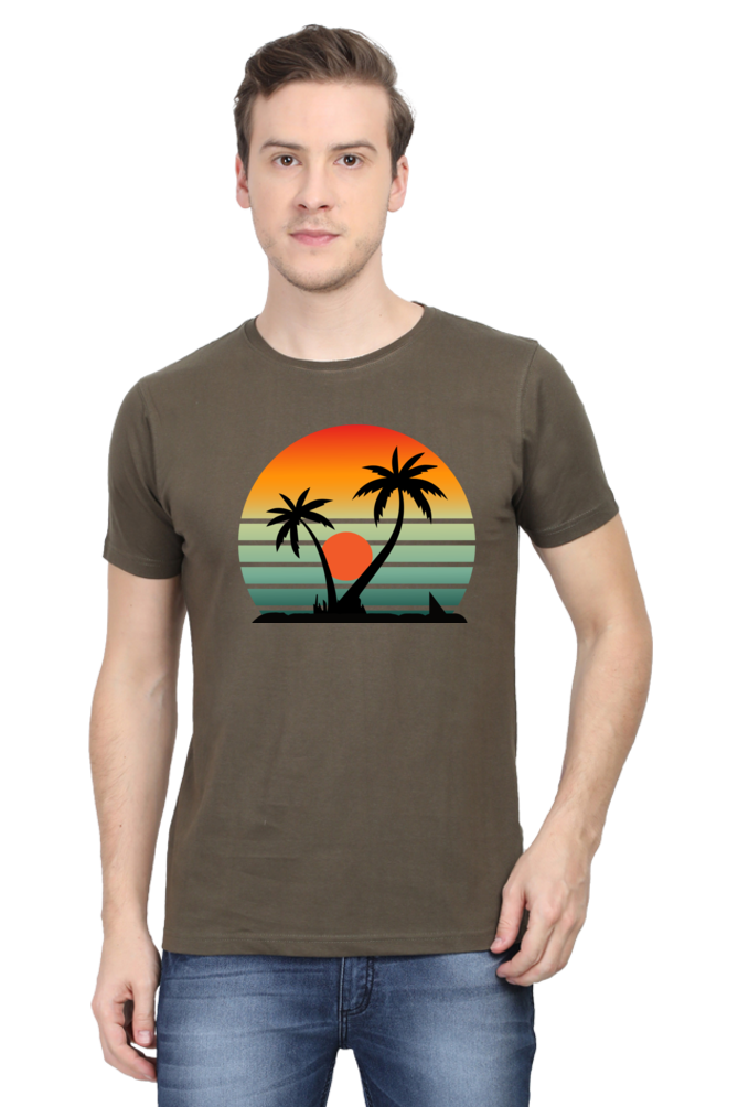 BEACH MENS T-SHIRT