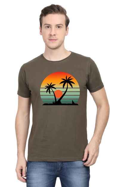 BEACH MENS T-SHIRT