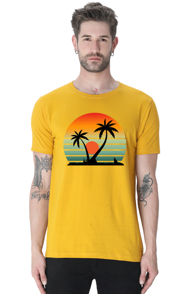 BEACH MENS T-SHIRT