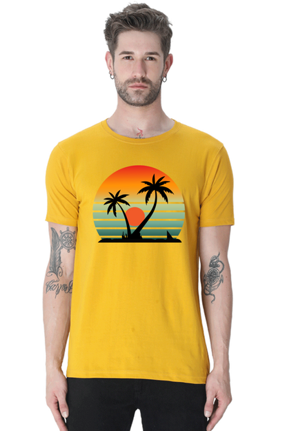 BEACH MENS T-SHIRT