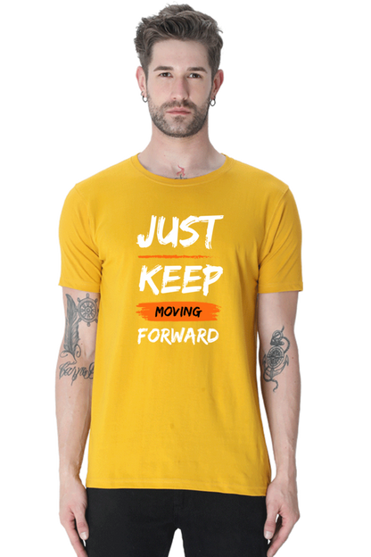 JUST KEEP MOVING MENS T-SHIRT