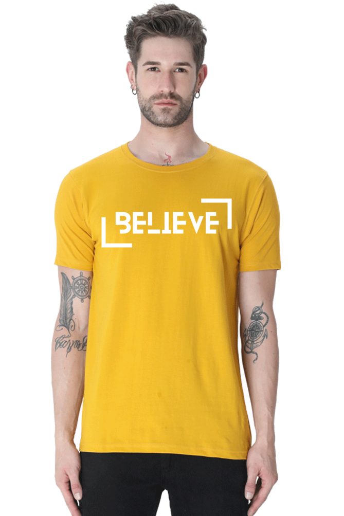 BELIEVE MENS T-SHIRT