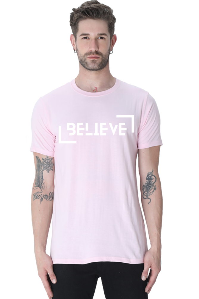 BELIEVE MENS T-SHIRT