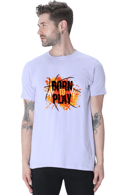 BORN TO PLAY MENS T-SHIRT