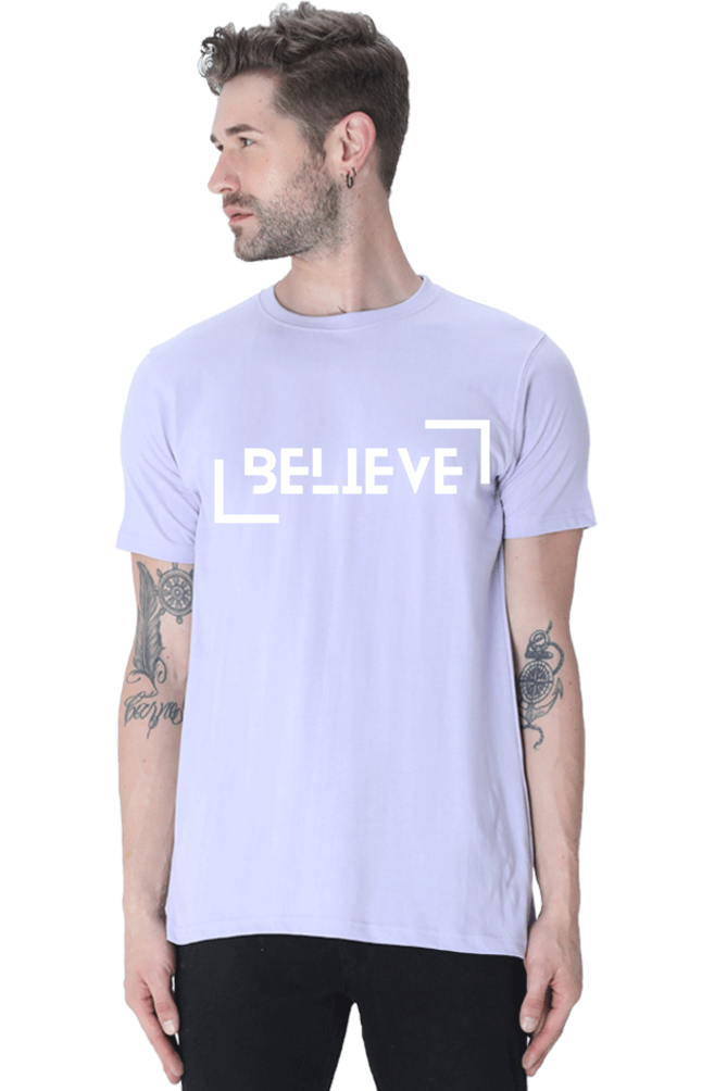 BELIEVE MENS T-SHIRT