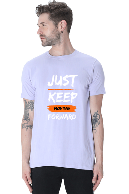 JUST KEEP MOVING MENS T-SHIRT