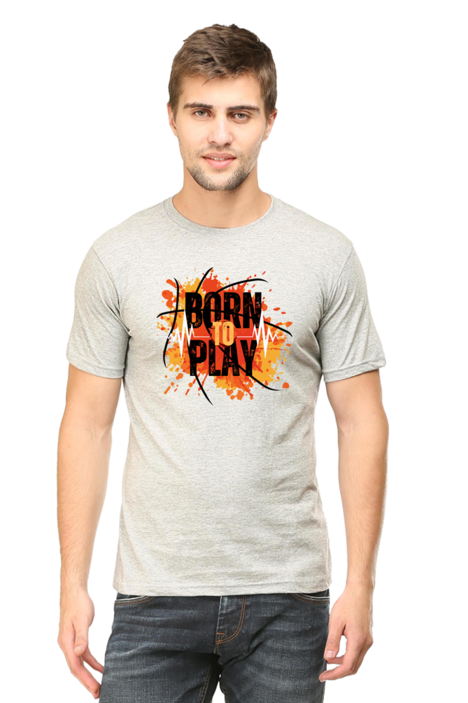 BORN TO PLAY MENS T-SHIRT