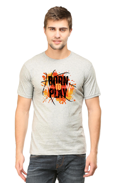 BORN TO PLAY MENS T-SHIRT