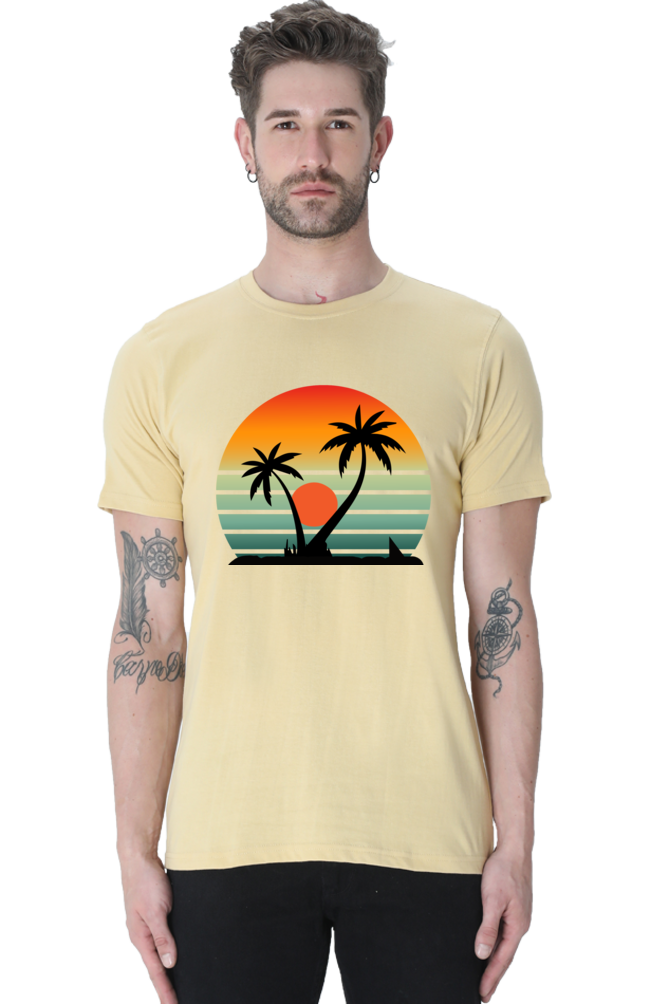 BEACH MENS T-SHIRT