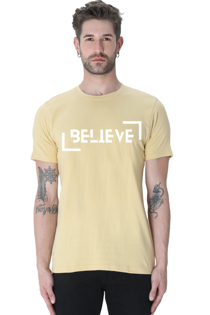 BELIEVE MENS T-SHIRT