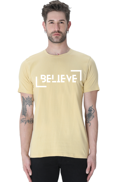 BELIEVE MENS T-SHIRT