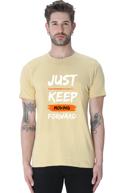 JUST KEEP MOVING MENS T-SHIRT