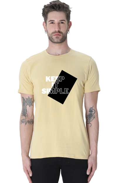 KEEP IT SIMPLE MENS T-SHIRT