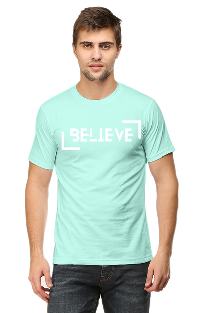 BELIEVE MENS T-SHIRT