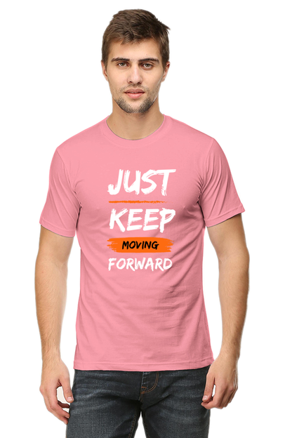 JUST KEEP MOVING MENS T-SHIRT