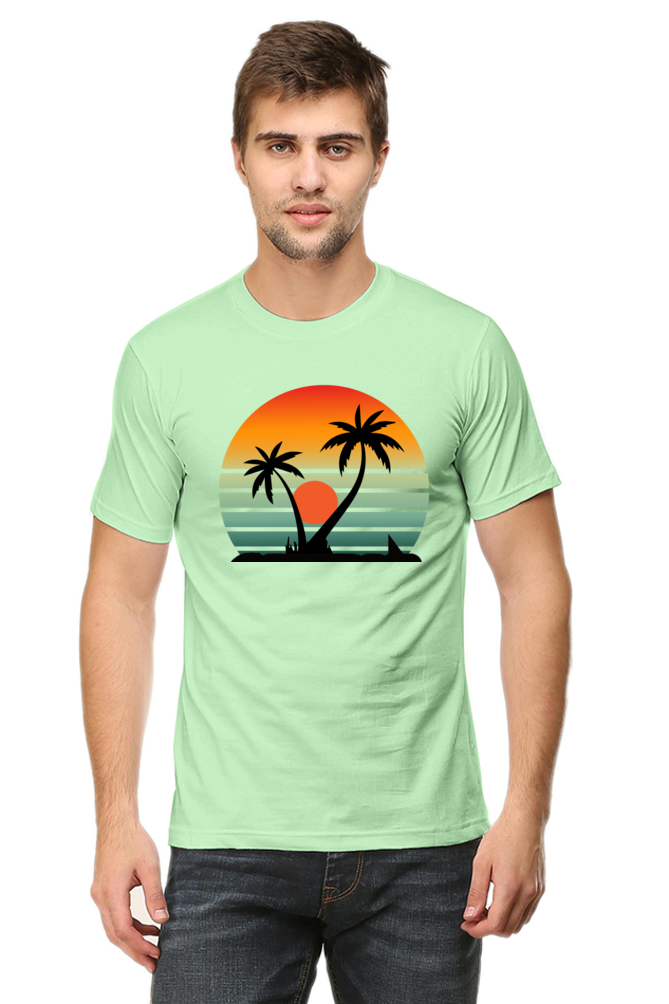 BEACH MENS T-SHIRT