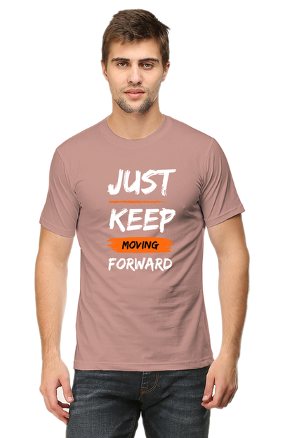 JUST KEEP MOVING MENS T-SHIRT