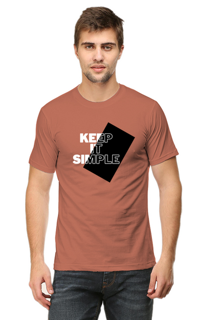 KEEP IT SIMPLE MENS T-SHIRT