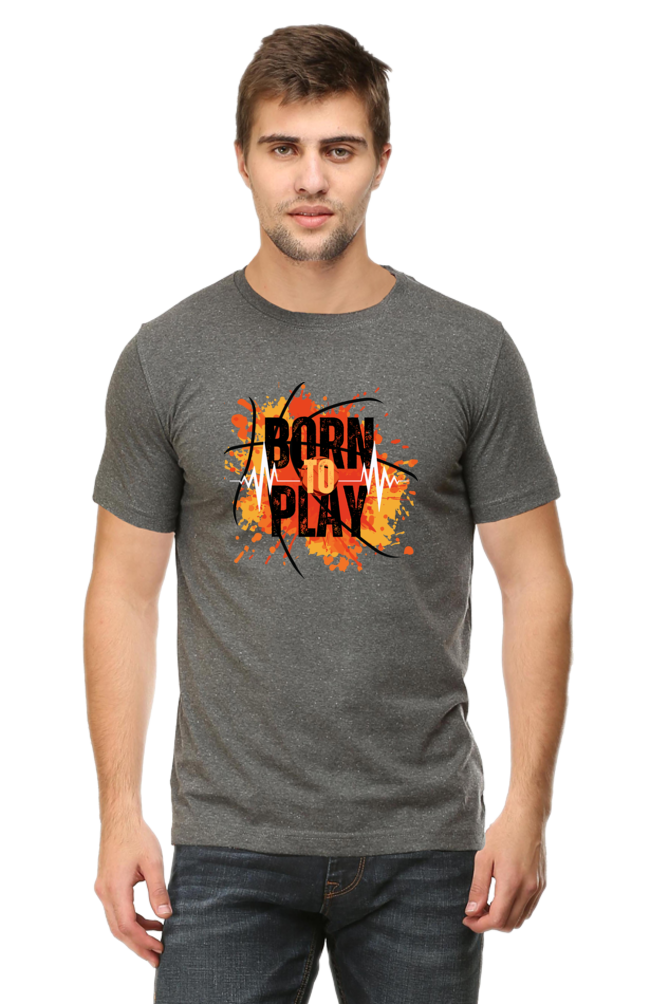 BORN TO PLAY MENS T-SHIRT