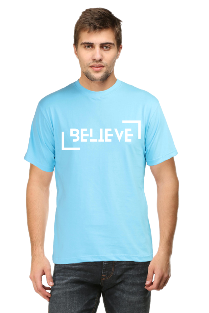 BELIEVE MENS T-SHIRT