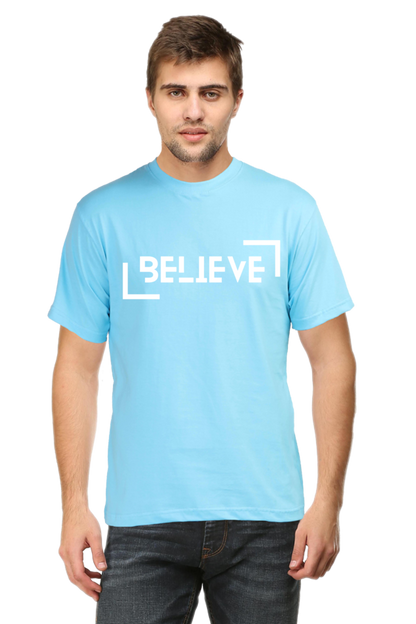 BELIEVE MENS T-SHIRT