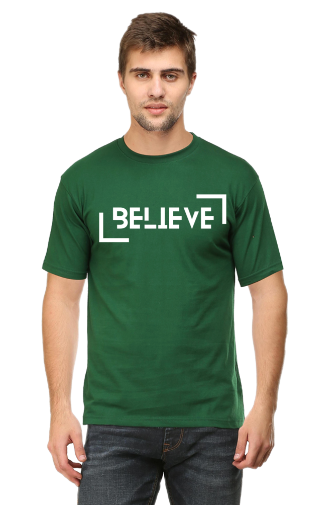 BELIEVE MENS T-SHIRT