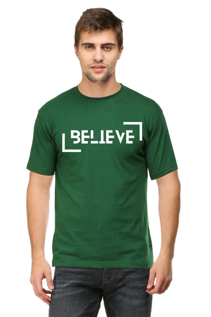 BELIEVE MENS T-SHIRT